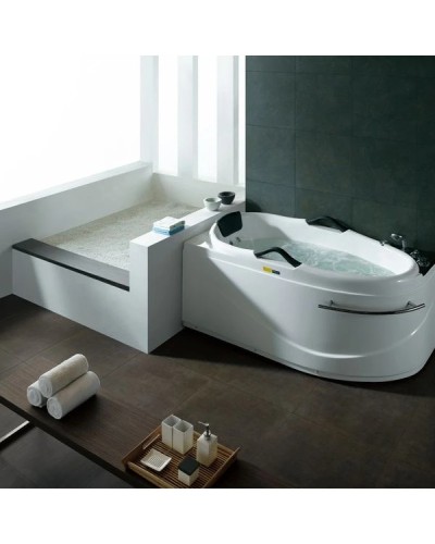 Акриловая гидромассажная ванна 173х88 см SSWW A307LBH168H