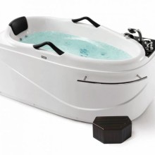Акриловая гидромассажная ванна 173х88 см SSWW A307LBH168H