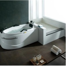 Акриловая гидромассажная ванна 173х88 см SSWW A307RBH168H