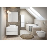 Акриловая ванна Cersanit Crea 150x75 P-WP-CREAx150NL без гидромассажа