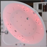 Акриловая гидромассажная ванна 140х140 см SSWW A1903 CGSP