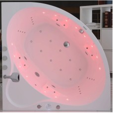 Акриловая гидромассажная ванна 140х140 см SSWW A1903 CGSP