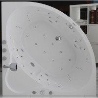 Акриловая гидромассажная ванна 140х140 см SSWW A1903 CGSP