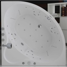 Акриловая гидромассажная ванна 140х140 см SSWW A1903 CGSP