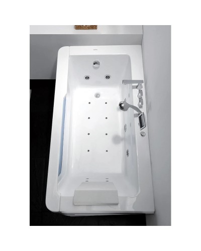 Акриловая гидромассажная ванна 172х91 см Gemy G9225 K