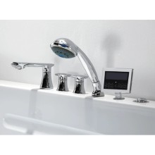 Акриловая гидромассажная ванна 172х91 см Gemy G9225 K