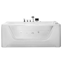 Акриловая гидромассажная ванна 172х121 см Gemy G9226 K
