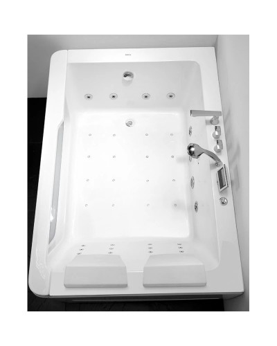Акриловая гидромассажная ванна 172х121 см Gemy G9226 K