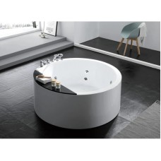 Акриловая гидромассажная ванна 150х150 см Gemy G9230 K
