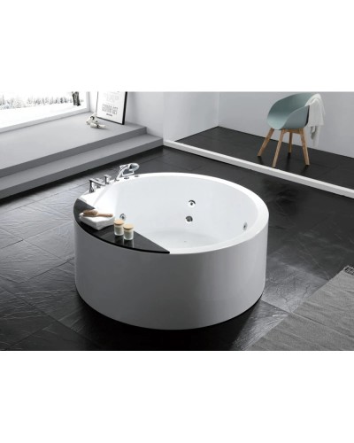 Акриловая гидромассажная ванна 150х150 см Gemy G9230 K