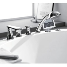 Акриловая гидромассажная ванна 150х150 см Gemy G9230 K