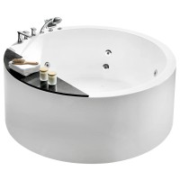 Акриловая гидромассажная ванна 150х150 см Gemy G9230 K