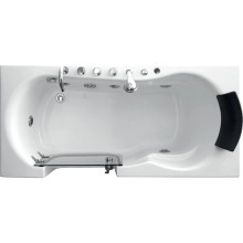 Акриловая гидромассажная ванна 170х80 см L Gemy G9246B L