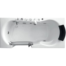 Акриловая гидромассажная ванна 170х80 см L Gemy G9246B L