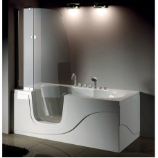 Акриловая гидромассажная ванна 170х80 см L Gemy G9246B L