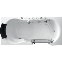 Акриловая гидромассажная ванна 170х80 см R Gemy G9246B R