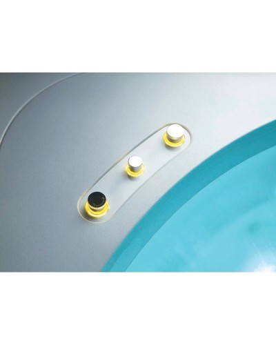 Акриловая гидромассажная ванна 155х155 см Gemy G9252