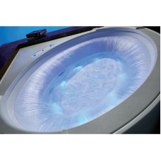 Акриловая гидромассажная ванна 155х155 см Gemy G9252
