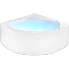 Акриловая гидромассажная ванна 155х155 см Gemy G9252