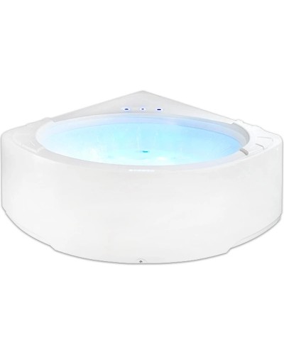 Акриловая гидромассажная ванна 155х155 см Gemy G9252