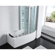 Акриловая гидромассажная ванна 170х85 см R Gemy G8040B R