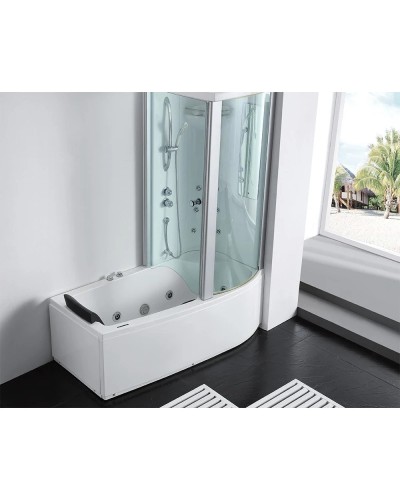 Акриловая гидромассажная ванна 170х85 см R Gemy G8040B R