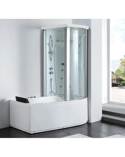 Акриловая гидромассажная ванна 170х85 см R Gemy G8040B R