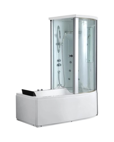 Акриловая гидромассажная ванна 170х85 см R Gemy G8040B R