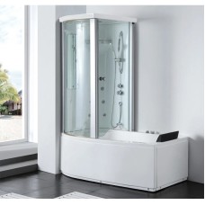 Акриловая гидромассажная ванна 170х85 см L Gemy G8040B L