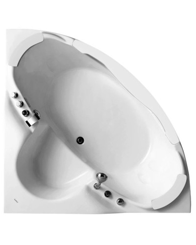 Акриловая ванна 155х155 см Gemy G9025 II C