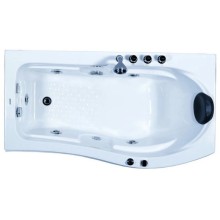 Акриловая гидромассажная ванна 173х83 см L Gemy G9010B L