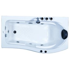 Акриловая гидромассажная ванна 173х83 см L Gemy G9010B L