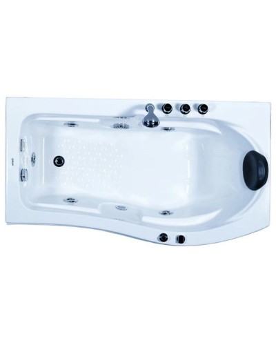 Акриловая гидромассажная ванна 173х83 см L Gemy G9010B L