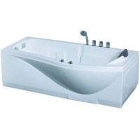Акриловая гидромассажная ванна 173х83 см L Gemy G9010B L
