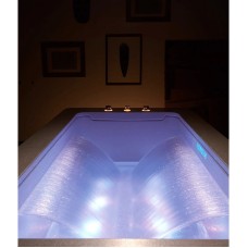 Акриловая гидромассажная ванна 170х90 см Gemy G9253 Black