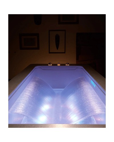 Акриловая гидромассажная ванна 170х90 см Gemy G9253 Black