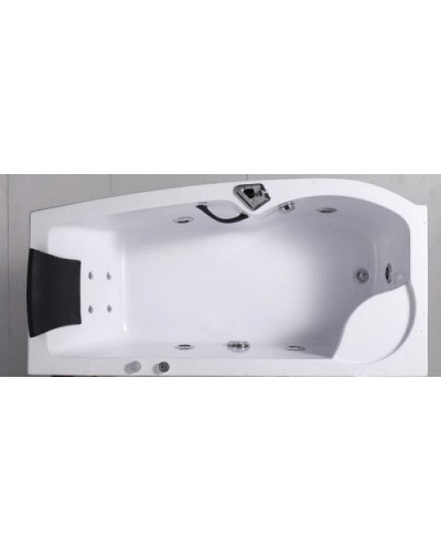 Акриловая ванна со шторкой и душевой системой Orans 170х85 L 9501l00 с гидромассажем
