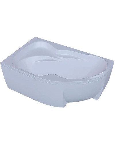 Акриловая ванна Aquatek Вега 170х105 L VEG170-0000073 без гидромассажа с фронтальной панелью с каркасом (разборный) со слив-переливом