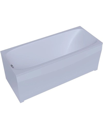 Акриловая ванна Aquatek Альфа 170x70 ALF170-0000047 без гидромассажа с фронтальной панелью с каркасом (разборный) со слив-переливом (слева)