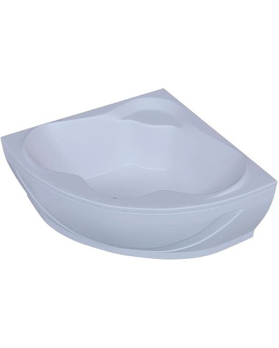 Акриловая ванна Aquatek Галатея 135х135 GAL135-0000022 без гидромассажа с фронтальной панелью с каркасом (разборный) со слив-переливом