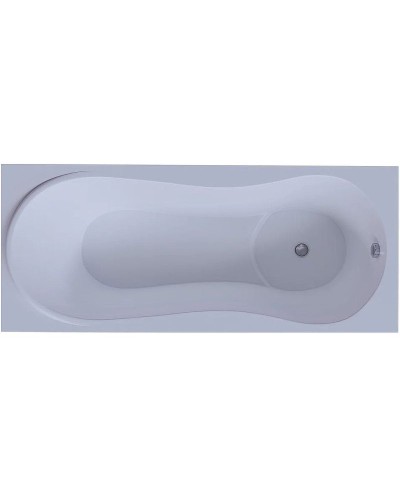 Акриловая ванна Aquatek Афродита 150x70 AFR150-0000043 без гидромассажа с фронтальной панелью с каркасом (разборный) со слив-переливом (справа)