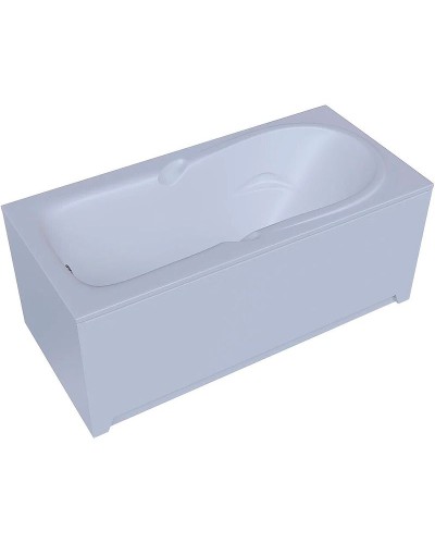 Акриловая ванна Aquatek Леда 170х80 LED170-0000034 без гидромассажа с фронтальной панелью с каркасом (разборный) со слив-переливом (слева)