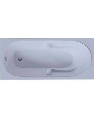 Акриловая ванна Aquatek Лея 170x75 LEY170-0000021 без гидромассажа с фронтальной панелью с каркасом (разборный) со слив-переливом (слева)