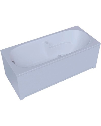Акриловая ванна Aquatek Лея 170x75 LEY170-0000021 без гидромассажа с фронтальной панелью с каркасом (разборный) со слив-переливом (слева)
