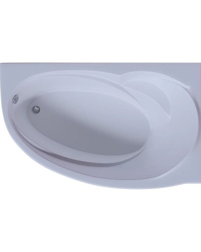 Акриловая ванна Aquatek Бетта 150x95 R BET150-0000058 без гидромассажа с фронтальной панелью с каркасом (разборный) со слив-переливом