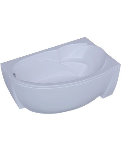 Акриловая ванна Aquatek Бетта 150x95 R BET150-0000058 без гидромассажа с фронтальной панелью с каркасом (разборный) со слив-переливом