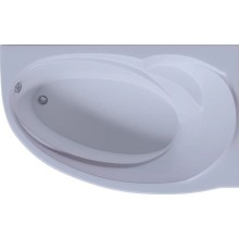 Акриловая ванна Aquatek Бетта 170x97 R BET170-0000100 без гидромассажа с фронтальной панелью с каркасом (разборный) со слив-переливом