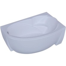 Акриловая ванна Aquatek Бетта 170x97 R BET170-0000084 без гидромассажа с фронтальной панелью с каркасом (вклеенный) со слив-переливом
