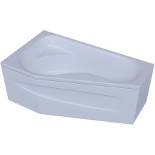 Акриловая ванна Aquatek Медея 170x95 L MED180-0000007 без гидромассажа без панелей с каркасом (вклеенный) со слив-переливом