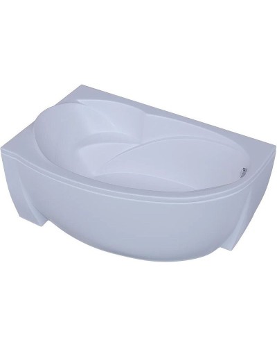 Акриловая ванна Aquatek Бетта 150x95 L BET150-0000076 без гидромассажа без панелей с каркасом (разборный) со слив-переливом